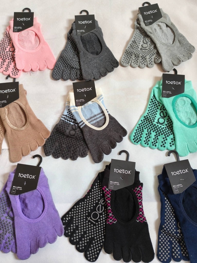 Yoga Fitness Wear - Toesox 요가 다섯 발가락 양말 남성용