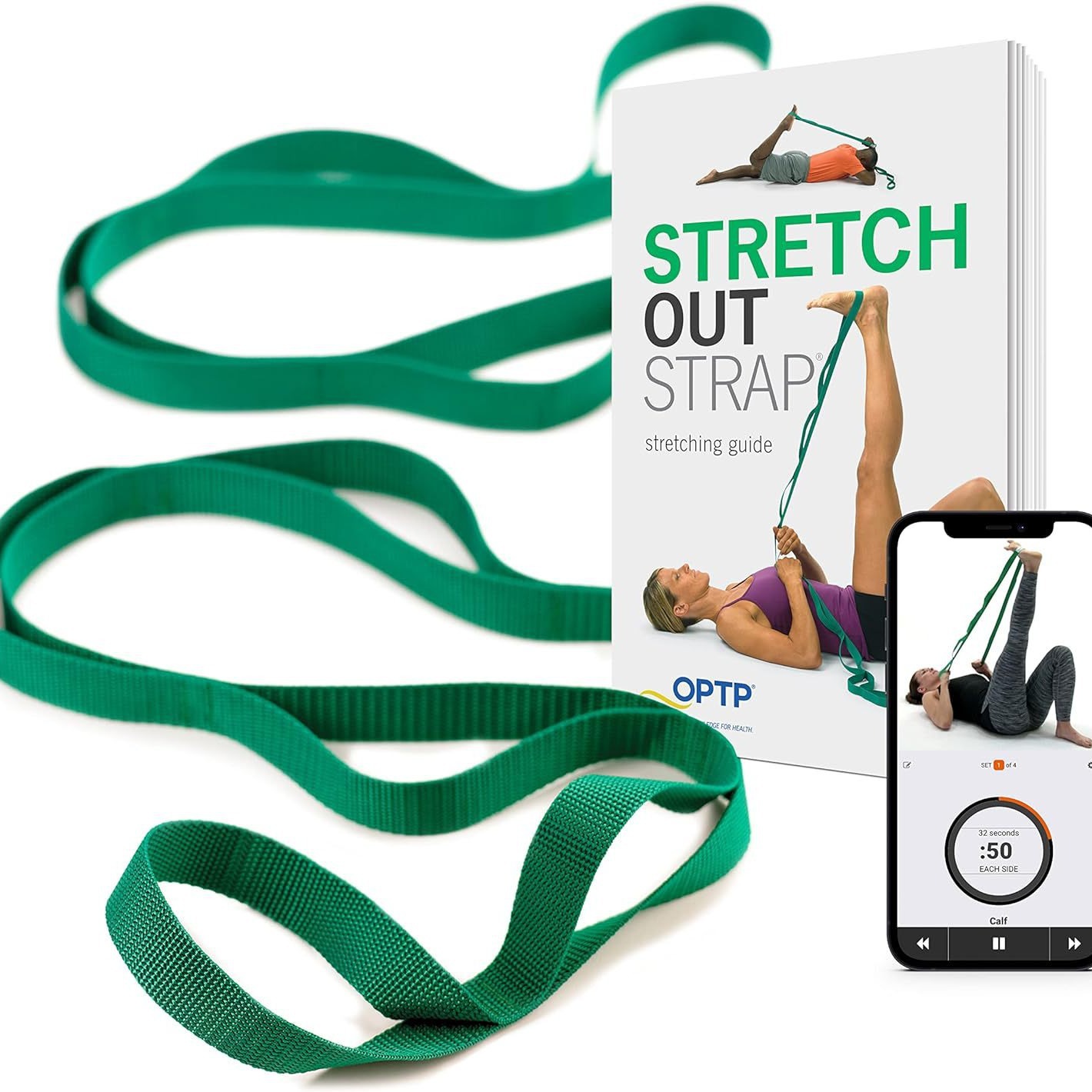 Yoga Fitness Stretching Strap - 야외 스포츠 요가 스트레칭 벨트, 물리치료용
