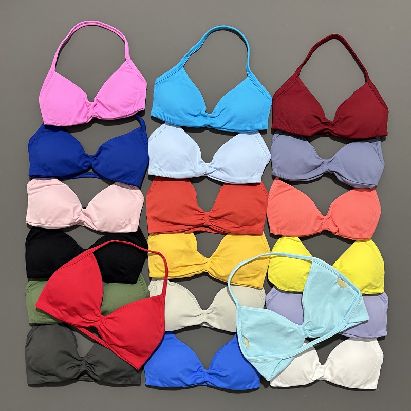 Yoga Fitness Wear - 스포츠 스트래피 브라 요가 언더웨어 여성용
