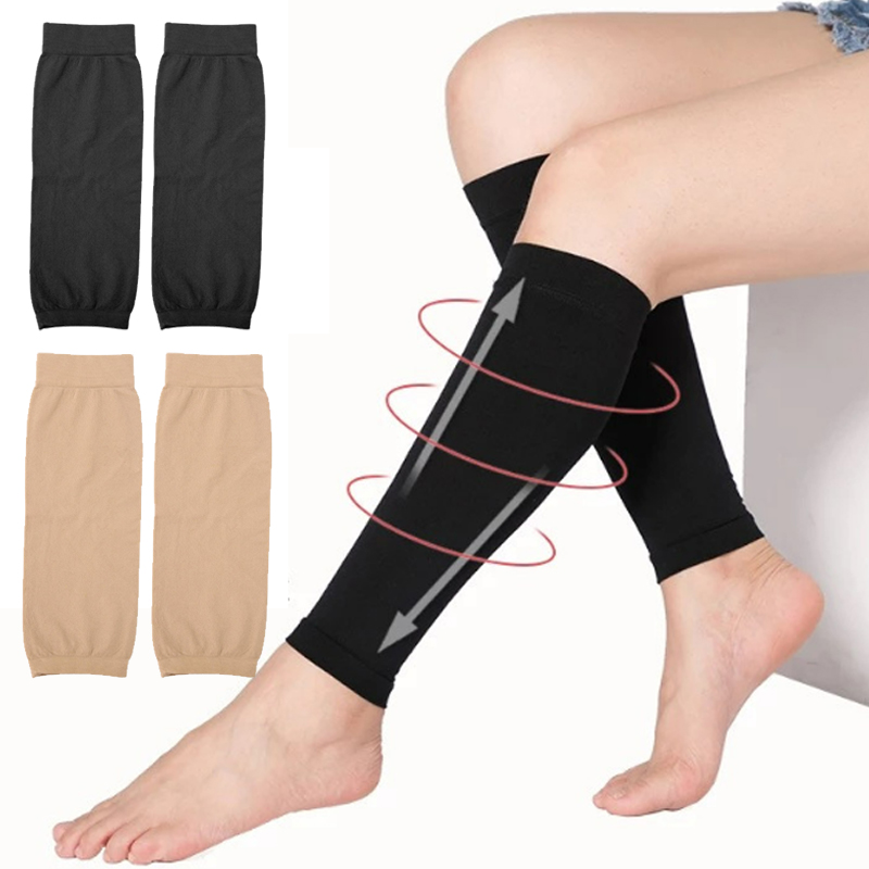 Knee Sleeve Compression - 유니섹스 탄력 압축 양말 종아리 슬리브