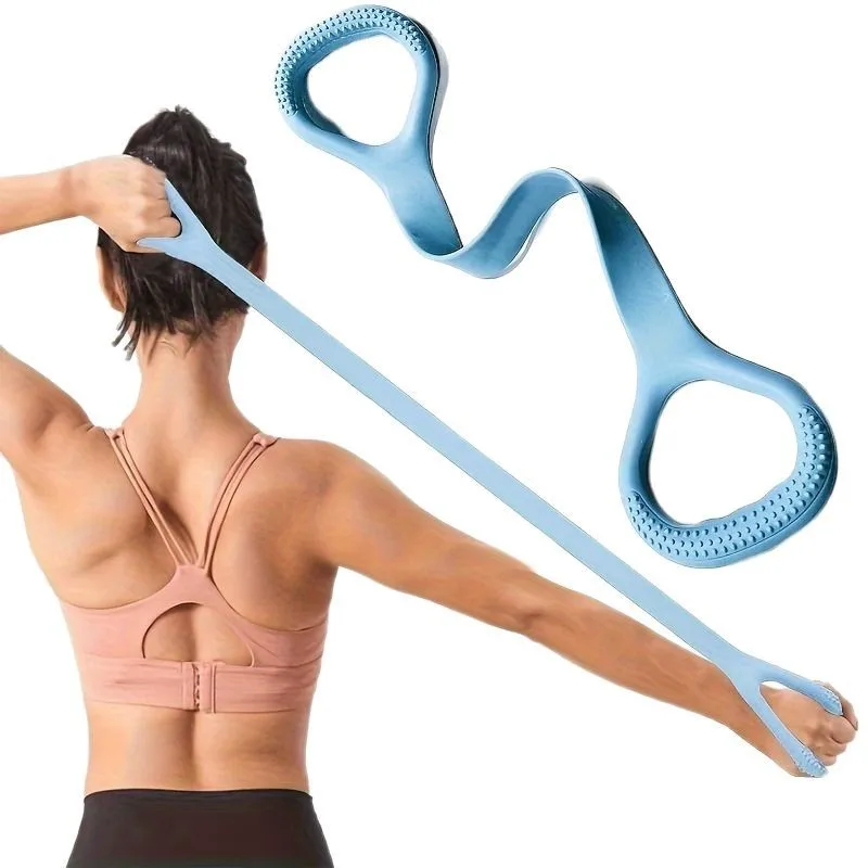 Yoga Fitness Stretching Strap - 피트니스 운동 저항 밴드 팔 등