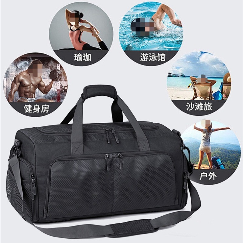 Yoga Fitness Bag - 습식 및 건식 분리 기능이 있는