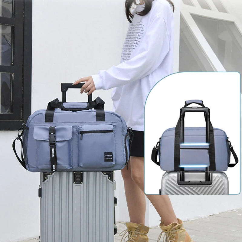 대형 피트니스 가방 스포츠 핸드백 여성 건식 젖은 신발 - Yoga Fitness Bag 리뷰 및 가격