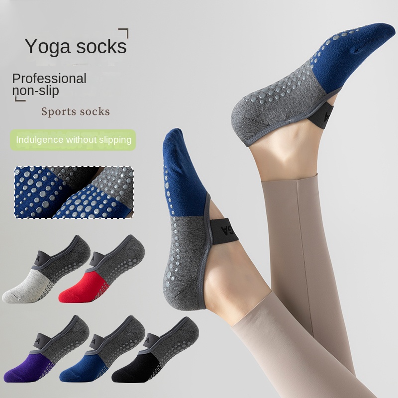 5쌍 크로스보더 전문 요가 양말, 면 스트랩 실리콘 미 - Yoga Fitness Pilates 리뷰 및 가격