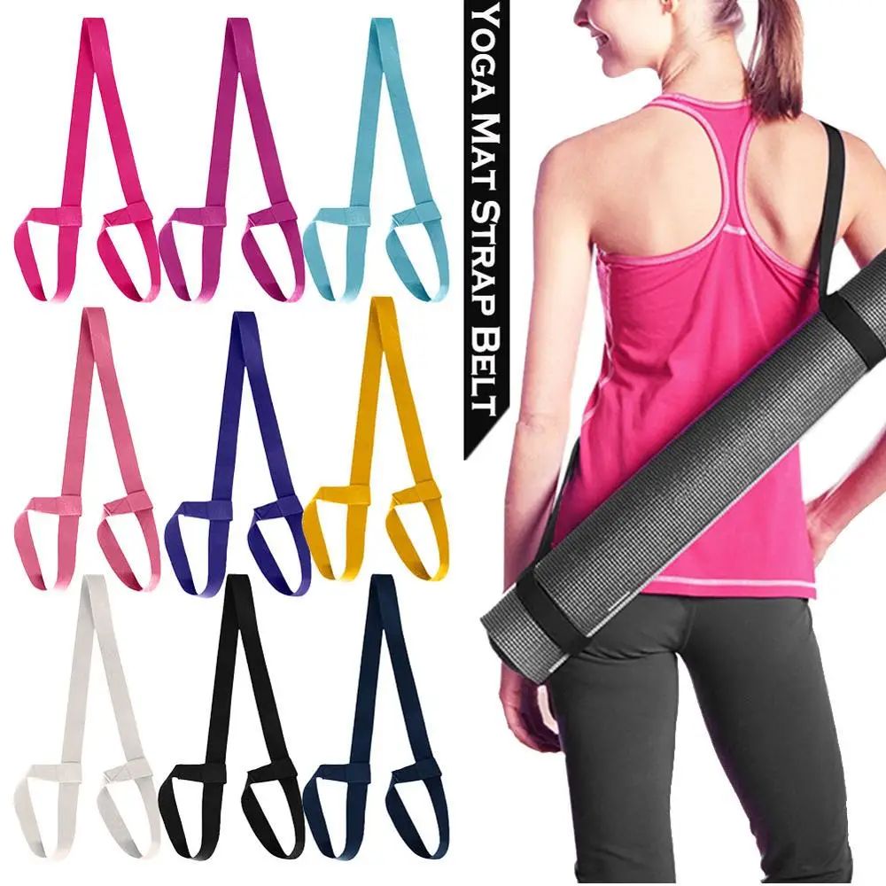 조절 가능한 고품질 요가 매트 스트랩 벨트스포츠 슬링  - Yoga Fitness Stretching Strap 리뷰 및 가격