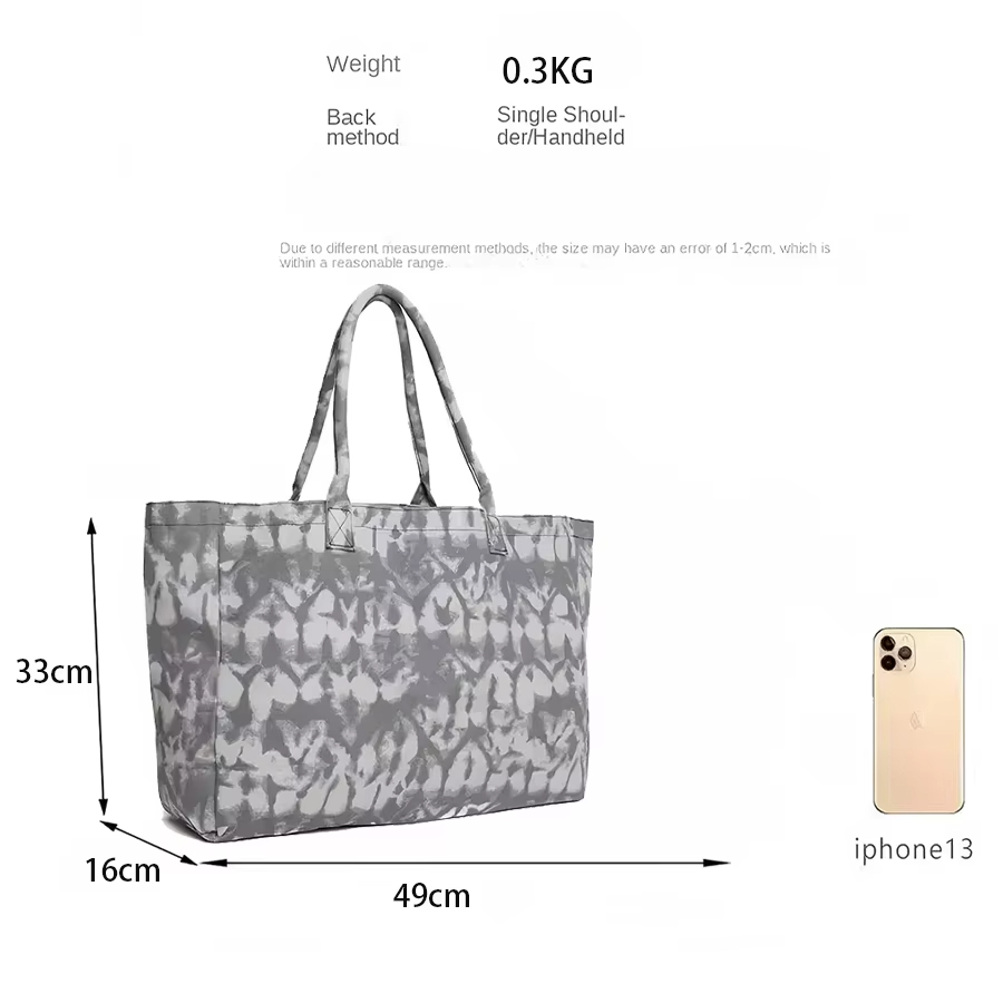 요가 피트니스 캔버스 가방, 싱글 숄더 대용량 쇼핑백, - Yoga Fitness Bag 리뷰 및 가격