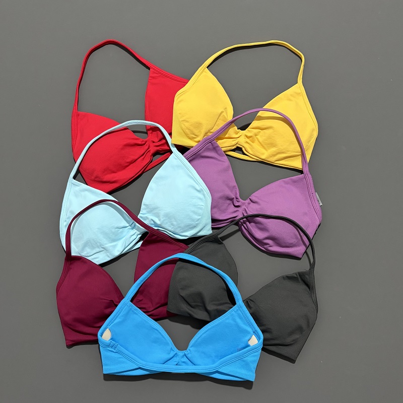 스포츠 스트래피 브라 요가 언더웨어 여성용 짐 탑 러닝 - Yoga Fitness Wear 리뷰 및 가격