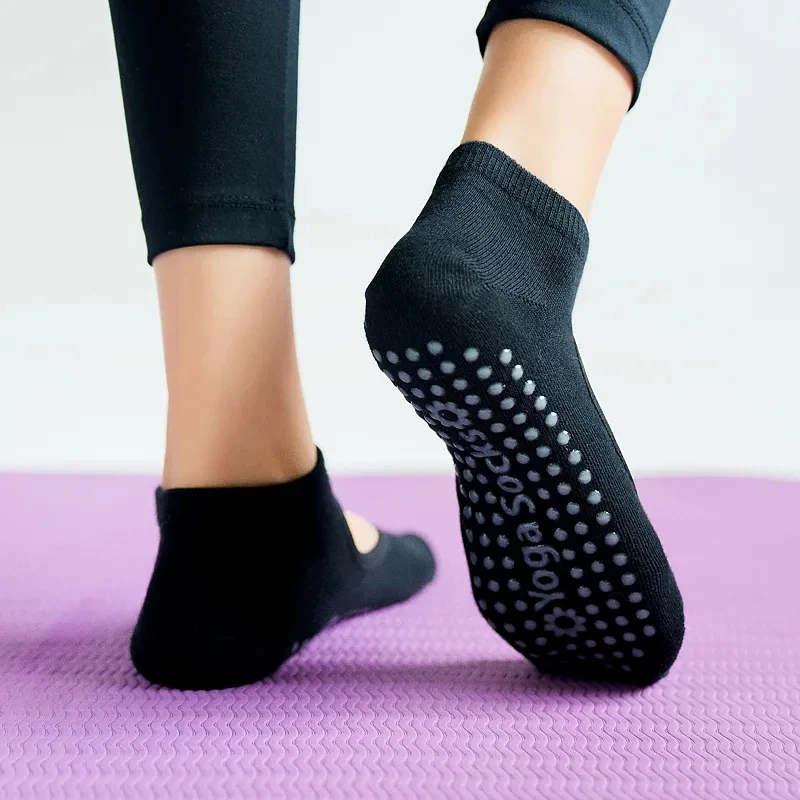 고품질 여성 요가 양말 미끄럼 방지 통기성 등받이 필라 - Yoga Fitness Pilates 리뷰 및 가격