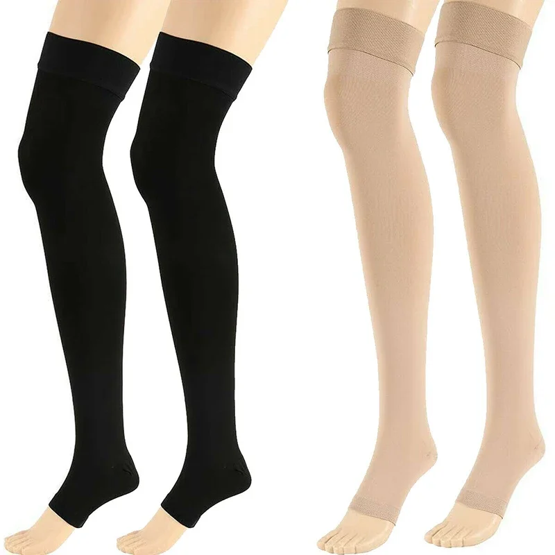 발가락부터 무릎까지 압박 양말 1쌍, 탄력 있는 종아리 - Knee Sleeve Compression 리뷰 및 가격