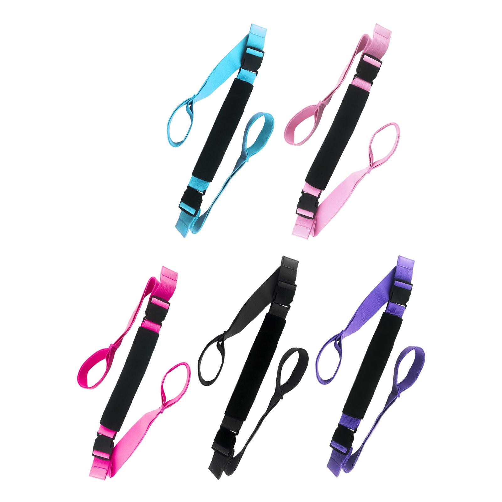 프리미엄 조절 가능한 요가 스트레치 밴드 탄력 스트레처 - Yoga Fitness Stretching Strap 리뷰 및 가격