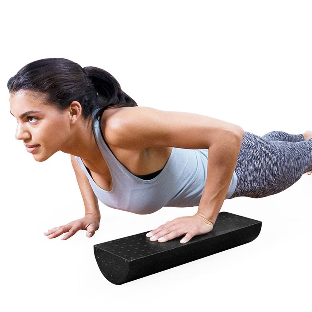 새로운 30/45/60cm EPP 폼 롤러 반원형 휴대 - Yoga Fitness Massage 리뷰 및 가격