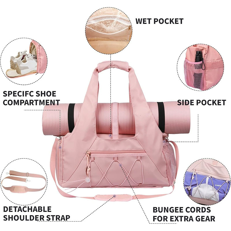 요가 매트 가방, 여성 및 남성용 헬스 핸드백, 트레이 - Yoga Fitness Bag 리뷰 및 가격