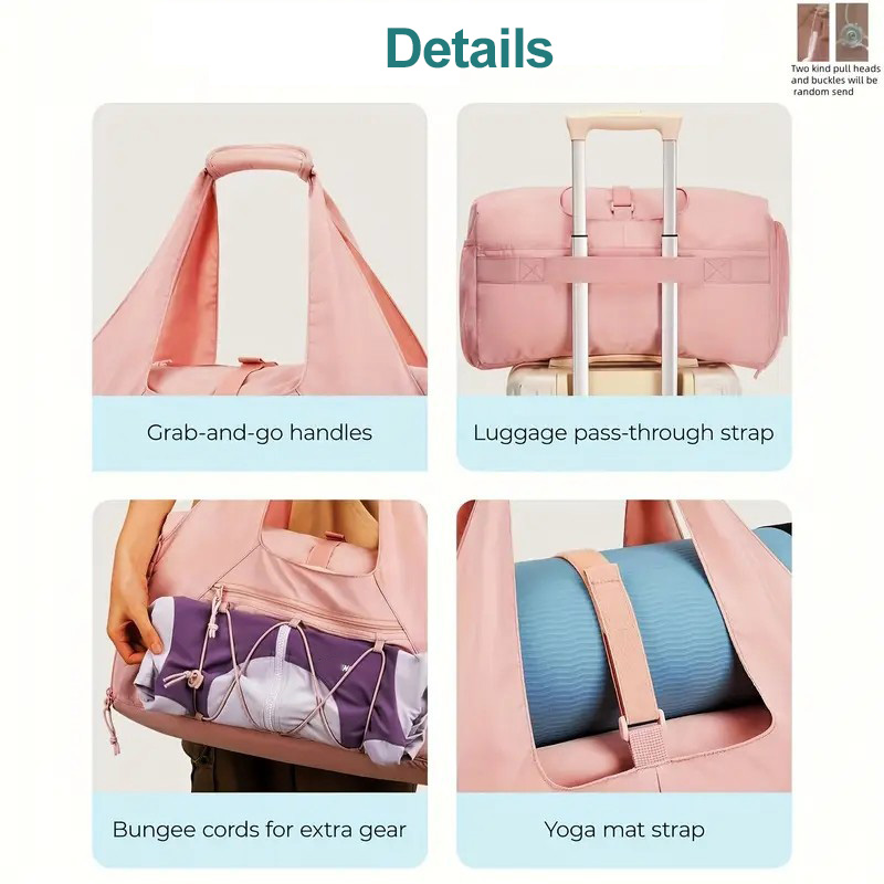 요가 매트 가방, 여성 및 남성용 헬스 핸드백, 트레이 - Yoga Fitness Bag 리뷰 및 가격
