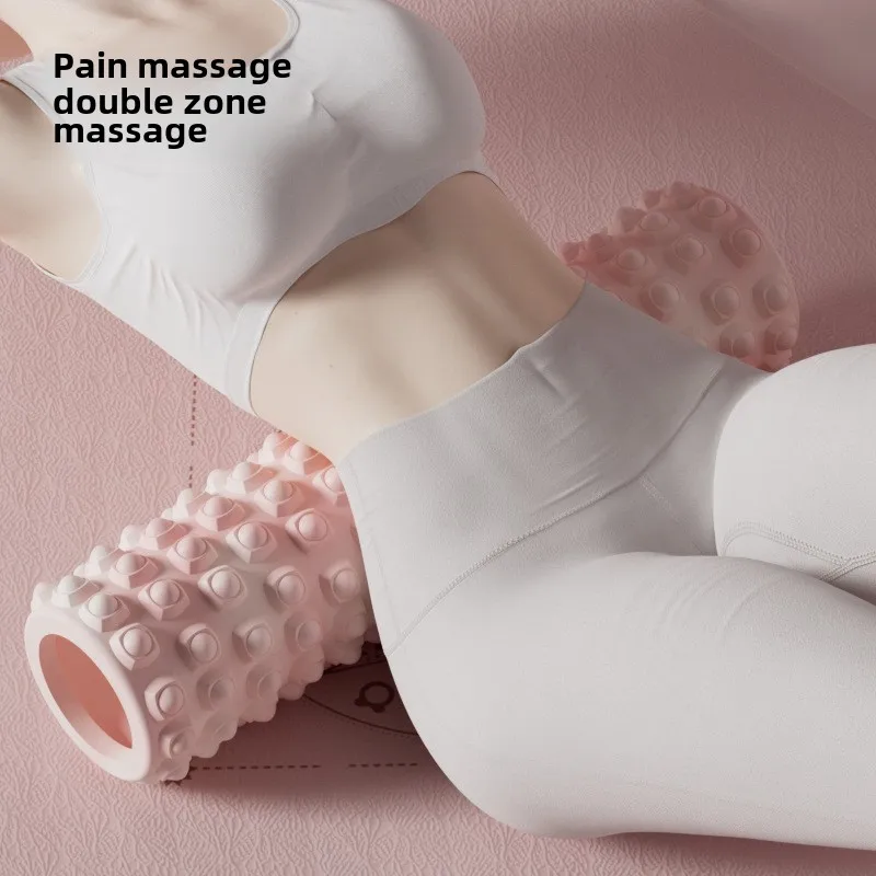 새로운 폼 롤러 요가 컬럼 딥 티슈 마사지 롤러 근육  - Yoga Fitness Massage 리뷰 및 가격