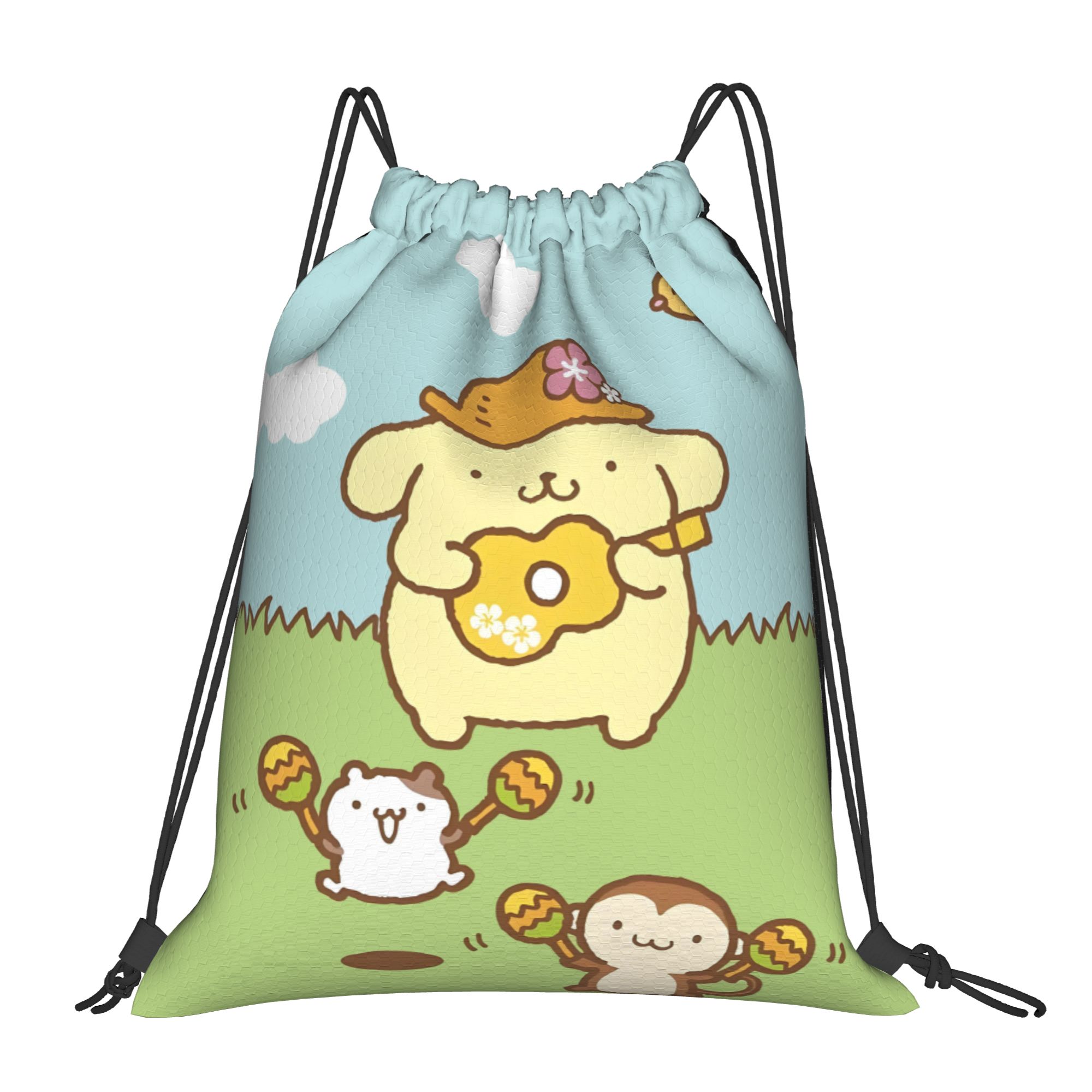 맞춤형 P-Pompompurines Drawstring - Yoga Fitness Bag 리뷰 및 가격