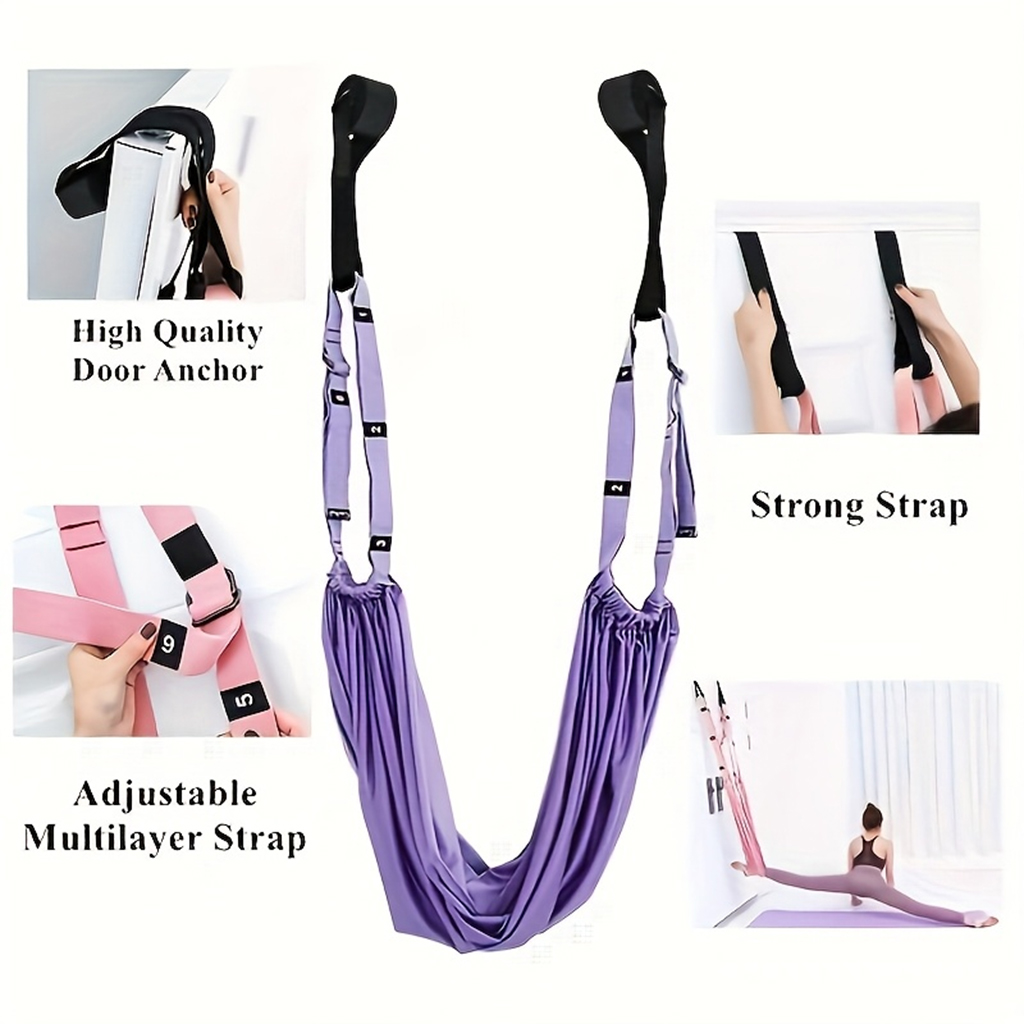 요가 스트랩 스트레치 밴드 피트니스 행잉 로프, 백벤드 - Yoga Fitness Stretching Strap 리뷰 및 가격