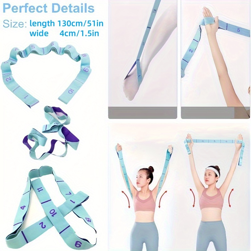 요가 디지털 스트레치 스트랩 오픈 숄더 풀 로프 피트니 - Yoga Fitness Stretching Strap 리뷰 및 가격