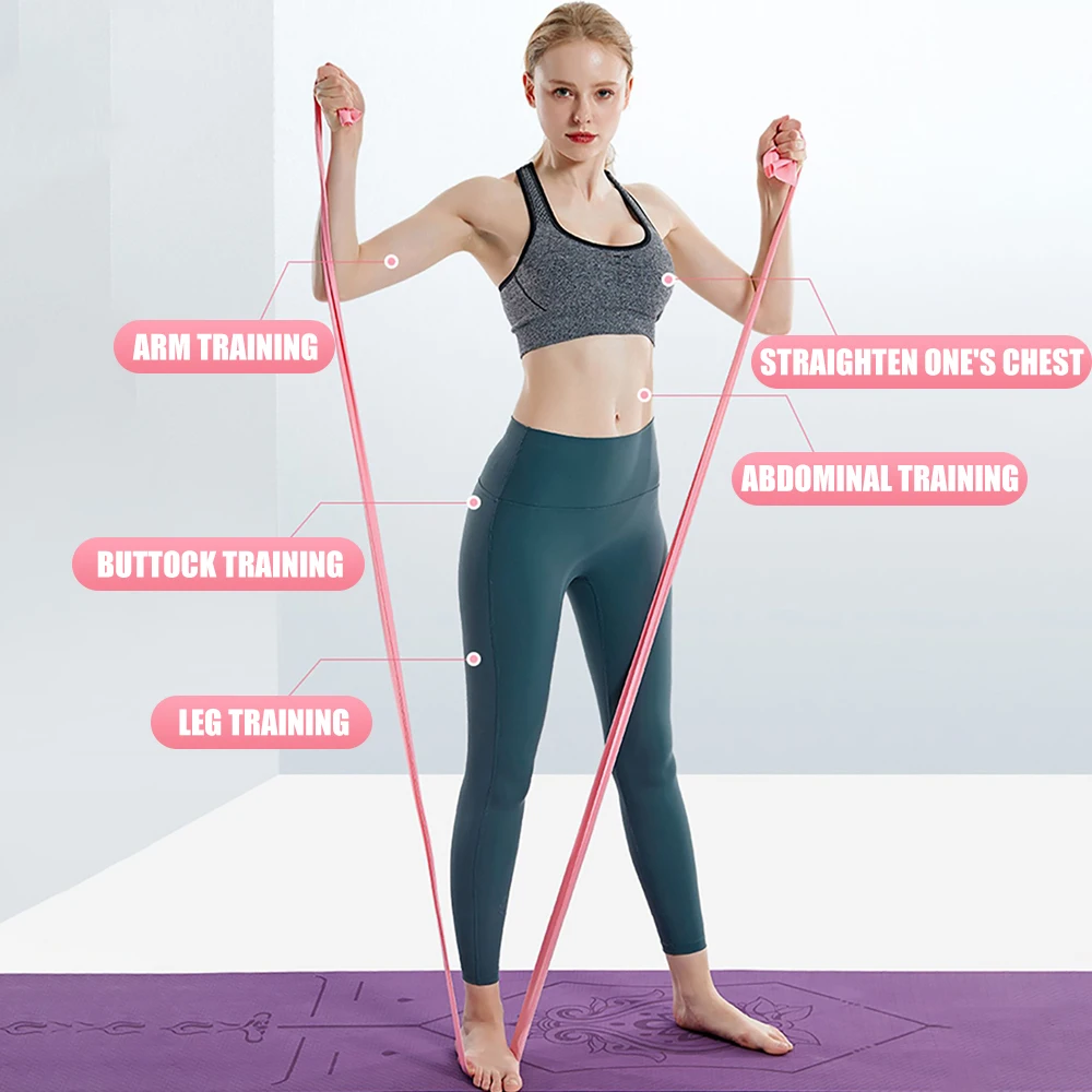 길이 200cm 요가 필라테스 스트레치 저항 밴드 체육 - Yoga Fitness Stretching Strap 리뷰 및 가격
