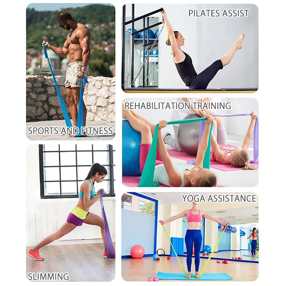 길이 200cm 요가 필라테스 스트레치 저항 밴드 체육 - Yoga Fitness Stretching Strap 리뷰 및 가격