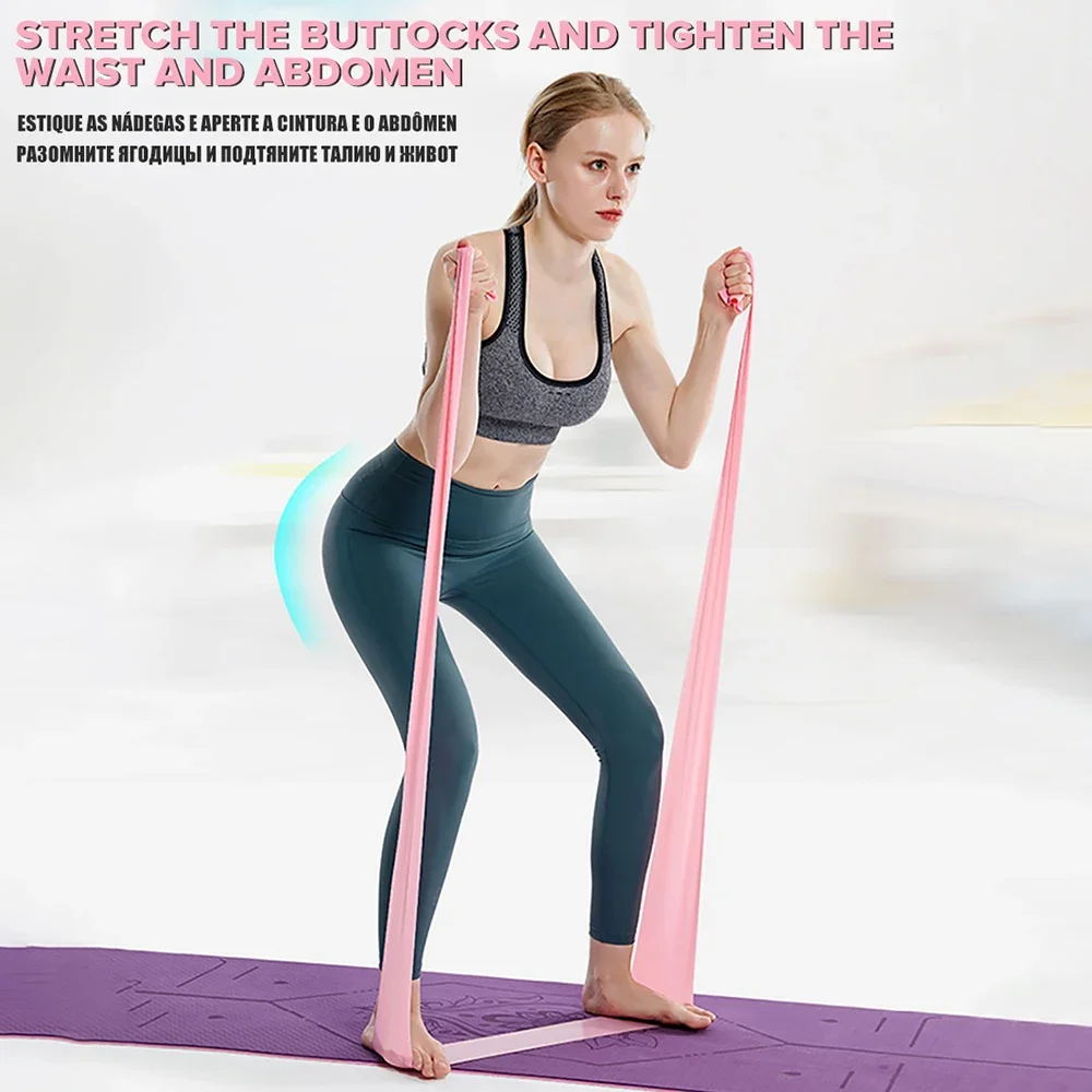 길이 200cm 요가 필라테스 스트레치 저항 밴드 체육 - Yoga Fitness Stretching Strap 리뷰 및 가격