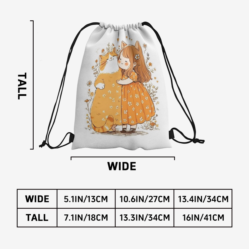 1PC 귀여운 소녀 인쇄 사용자 정의 텍스트 Draws - Yoga Fitness Bag 리뷰 및 가격