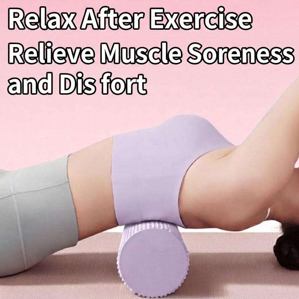 EVA 고밀도 요가 폼 롤러 45cm, 피트니스 근육  - Yoga Fitness Massage 리뷰 및 가격