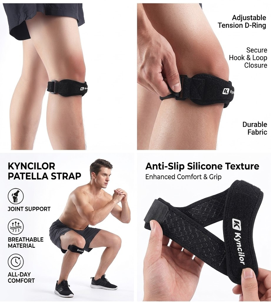 1개의 스포츠 레그 슬리브, 남녀공용 풀 레그 압박 슬 - Knee Sleeve Compression 리뷰 및 가격