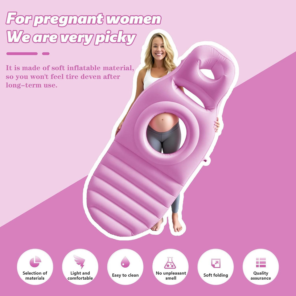 임산부용 에어베개 요가 매트, 임산부용 에어 매트리스, - Yoga Fitness Tapis 리뷰 및 가격