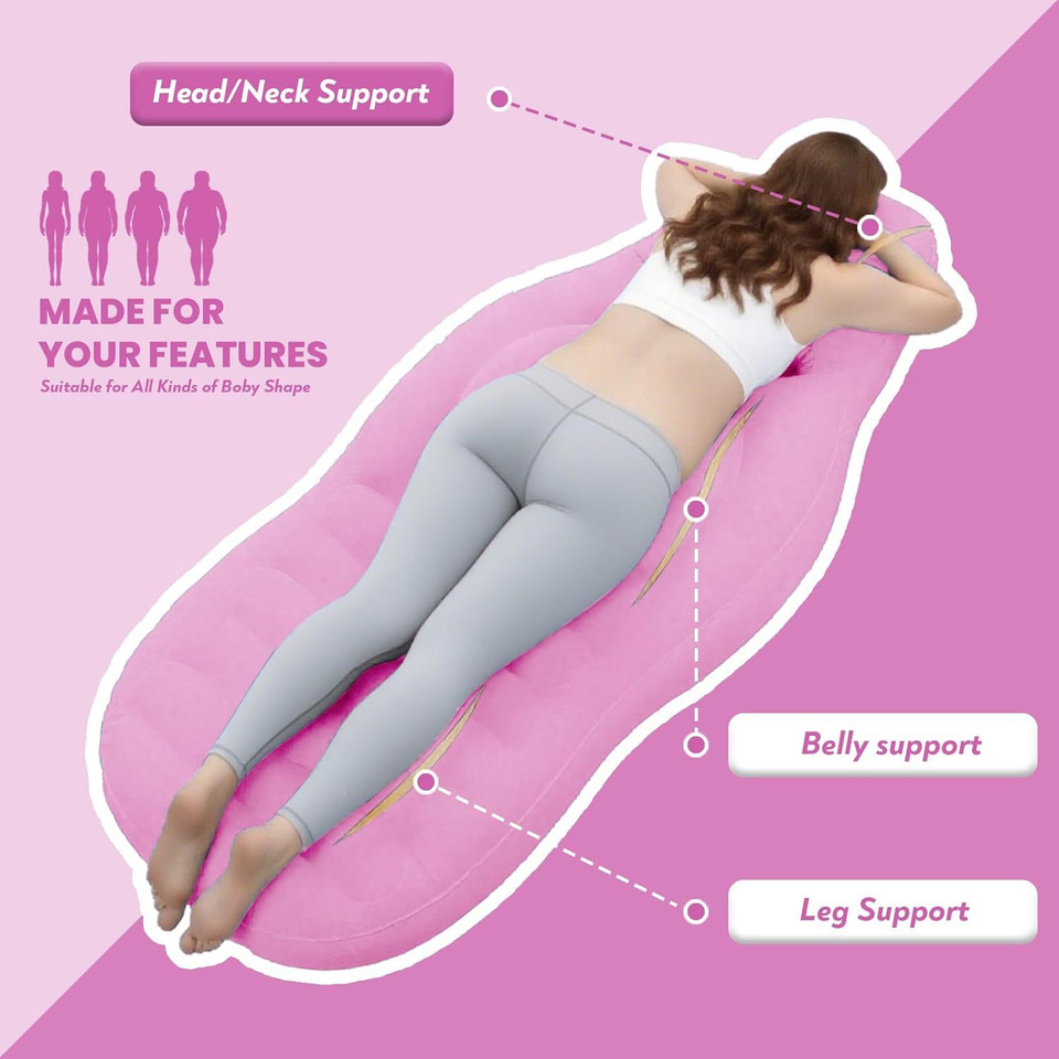 임산부용 에어베개 요가 매트, 임산부용 에어 매트리스, - Yoga Fitness Tapis 리뷰 및 가격
