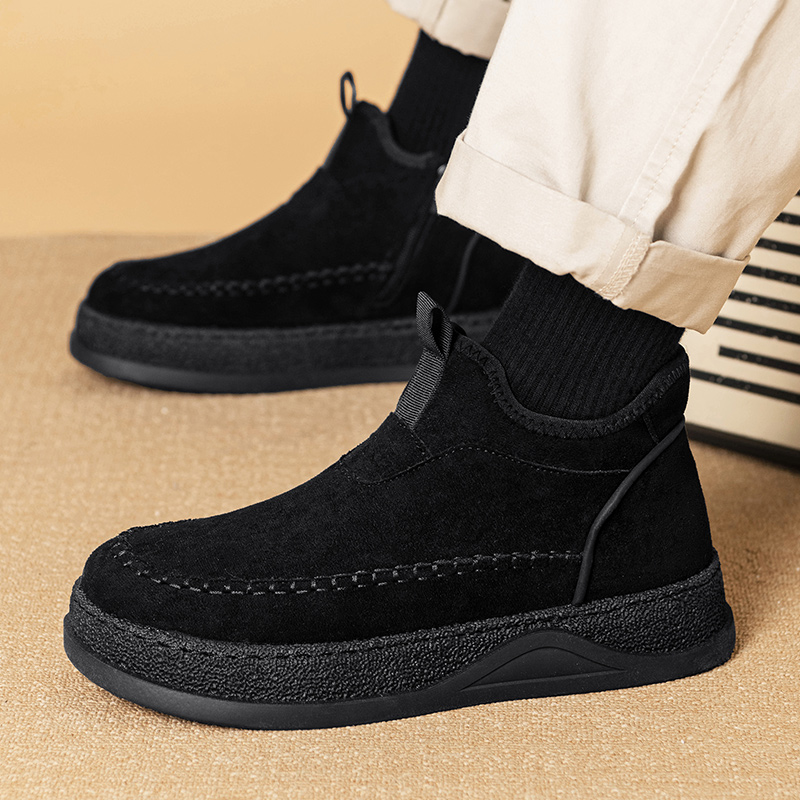 브라운 솔리드 컬러 미끄럼 방지 남성 부츠 2026 가 - Ankle Weights 리뷰 및 가격