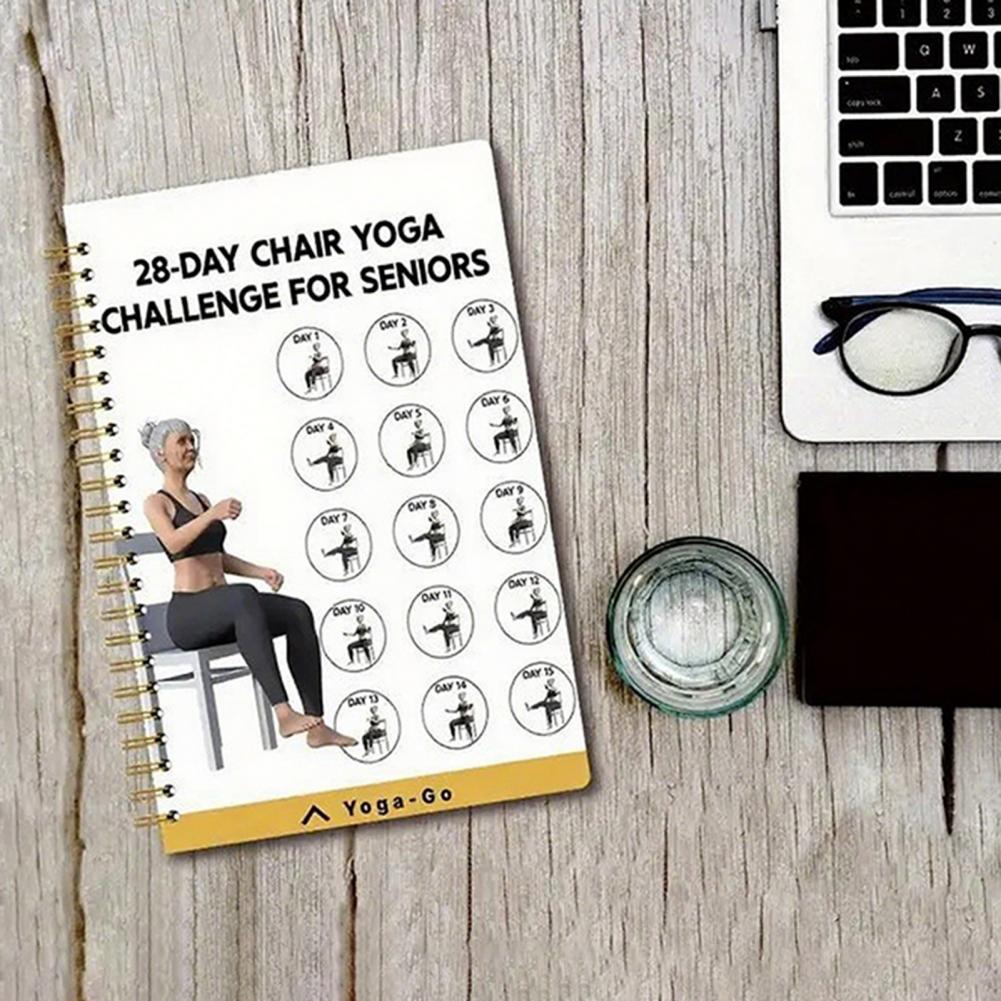 노인을 위한 누출 방지 저널 의자 요가 피트니스 번들  - Yoga Fitness Journal 리뷰 및 가격