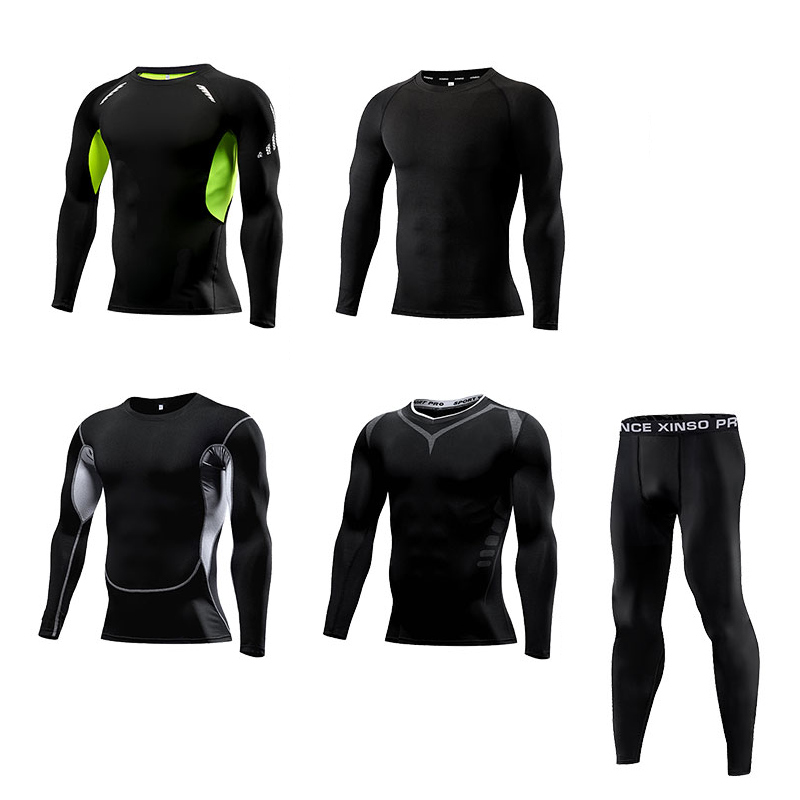 2026 남성용 압축 스포츠웨어 슈트, 탄력있는 트레이 - Yoga Fitness Wear 리뷰 및 가격