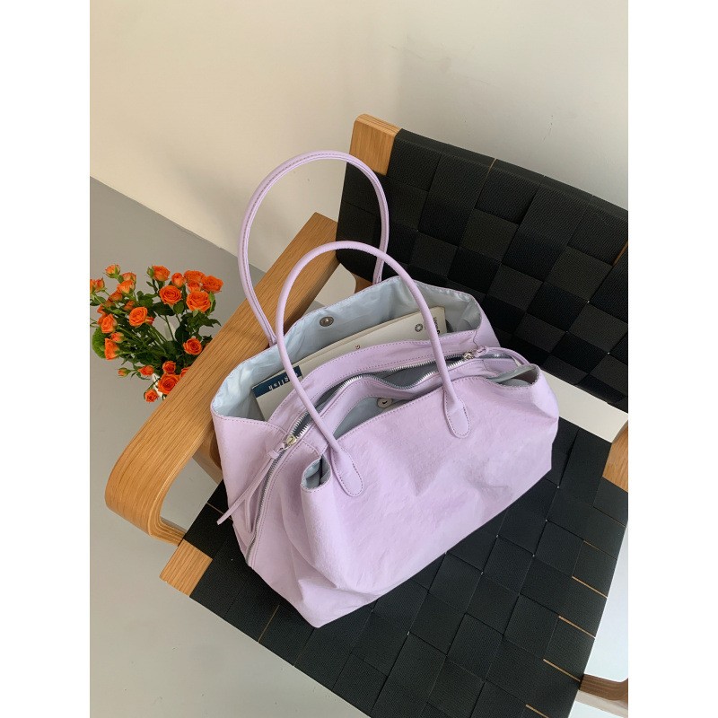 미니멀리스트 대용량 토트백, 남녀공용 다용도 나일론 컴 - Yoga Fitness Bag 리뷰 및 가격