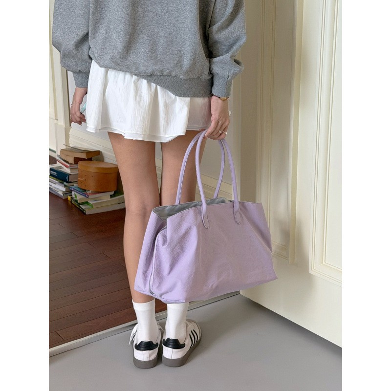 미니멀리스트 대용량 토트백, 남녀공용 다용도 나일론 컴 - Yoga Fitness Bag 리뷰 및 가격