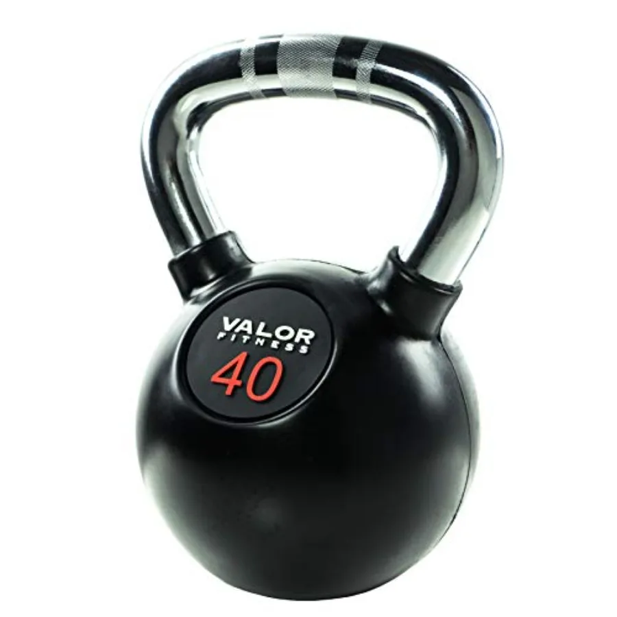 크롬 케틀벨 40lb 홈짐용 고무 코팅 및 크롬 도금  - Kettlebell 리뷰 및 가격