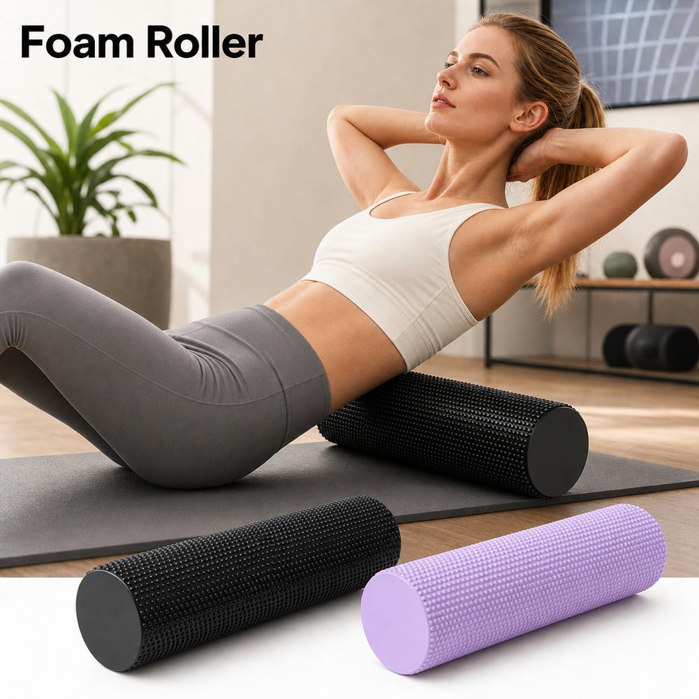 EVA 요가 폼롤러 고밀도 운동 회복 바디 쉐이핑 필라 - Yoga Fitness Massage 리뷰 및 가격