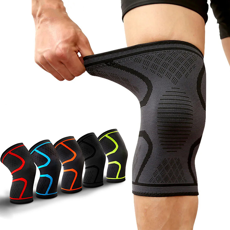 1PC 남성용 피트니스 러닝 사이클링 무릎 보호대 탄력 - Knee Sleeve Compression 리뷰 및 가격