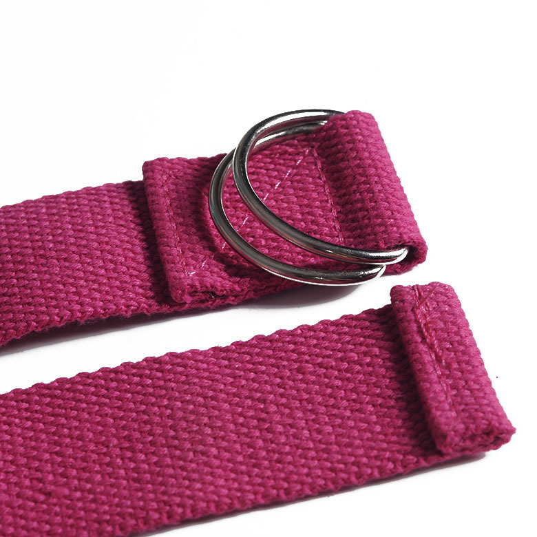 1개입 1.8M 코튼 요가 스트랩(D링 버클 포함),  - Yoga Fitness Stretching Strap 리뷰 및 가격